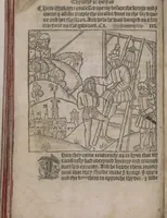 An illustration from The Knyght of the Swanne (1512)