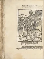 An illustration from De reuelatione facta ab angelo beato Methodio in carcere dete[n]to (1498)