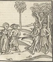 An illustration from De reuelatione facta ab angelo beato Methodio in carcere dete[n]to (1498)