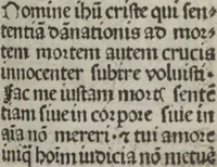 An illustration from Meditatio[ne]s Iordani de vita et passio[n]e Ih[es]u [Christ]i (1500)
