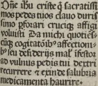 Picture 103 of 159 from Meditatio[ne]s Iordani de vita et passio[n]e Ih[es]u [Christ]i (1500), leaf 138