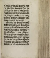 An illustration from Meditatio[ne]s Iordani de vita et passio[n]e Ih[es]u [Christ]i (1500)