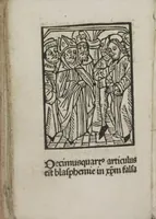 An illustration from Meditatio[ne]s Iordani de vita et passio[n]e Ih[es]u [Christ]i (1500)