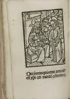 An illustration from Meditatio[ne]s Iordani de vita et passio[n]e Ih[es]u [Christ]i (1500)