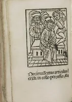 An illustration from Meditatio[ne]s Iordani de vita et passio[n]e Ih[es]u [Christ]i (1500)