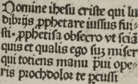 Picture 34 of 159 from Meditatio[ne]s Iordani de vita et passio[n]e Ih[es]u [Christ]i (1500), leaf 50