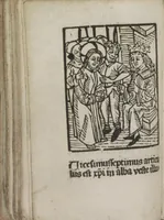 An illustration from Meditatio[ne]s Iordani de vita et passio[n]e Ih[es]u [Christ]i (1500)