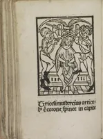 An illustration from Meditatio[ne]s Iordani de vita et passio[n]e Ih[es]u [Christ]i (1500)