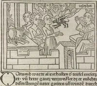 Picture 43 of 65 from Eyn gar loblich ... Cronica sagend von eynem heyligen Kunig mit Namen Josaphat, wie der ward bekeret von eynem heyligen Vatter vnnd Aynsideln genant Barlaam (1476), leaf 132