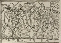 Picture 58 of 65 from Eyn gar loblich ... Cronica sagend von eynem heyligen Kunig mit Namen Josaphat, wie der ward bekeret von eynem heyligen Vatter vnnd Aynsideln genant Barlaam (1476), leaf 176