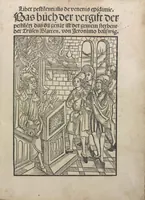 Picture 1 of 23 from Liber pestilentialis de venenis epidimie: Das Buch der Vergift der Pestile[n]tz das da gena[n]t ist der gemein Sterbent der trüsen Blatren, (1500), leaf 6