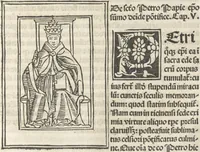 Picture 22 of 71 from Iacobi Gualle iureconsulti Papie sanctuarium (1505), leaf 100
