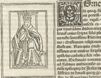 Picture 27 of 71 from Iacobi Gualle iureconsulti Papie sanctuarium (1505), leaf 106