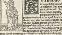 An illustration from Iacobi Gualle iureconsulti Papie sanctuarium (1505)