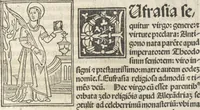 Picture 38 of 71 from Iacobi Gualle iureconsulti Papie sanctuarium (1505), leaf 132