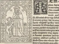 Picture 41 of 71 from Iacobi Gualle iureconsulti Papie sanctuarium (1505), leaf 135