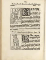 An illustration from Iacobi Gualle iureconsulti Papie sanctuarium (1505)