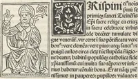 Picture 6 of 71 from Iacobi Gualle iureconsulti Papie sanctuarium (1505), leaf 34