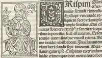 Picture 7 of 71 from Iacobi Gualle iureconsulti Papie sanctuarium (1505), leaf 36