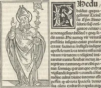 An illustration from Iacobi Gualle iureconsulti Papie sanctuarium (1505)