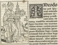 An illustration from Iacobi Gualle iureconsulti Papie sanctuarium (1505)