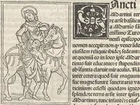 An illustration from Iacobi Gualle iureconsulti Papie sanctuarium (1505)