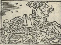 Picture 92 of 101 from Le theatre des bons engins, auquel sont contenuz cent emblemes moraulx (1546), leaf 107