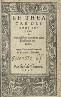 Picture 1 of 101 from Le theatre des bons engins, auquel sont contenuz cent emblemes moraulx (1546), leaf 8