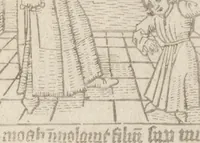 An illustration from Speculum humanae salvationis (1470)