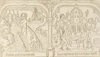 An illustration from Speculum humanae salvationis (1470)