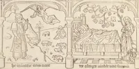 An illustration from Speculum humanae salvationis (1470)