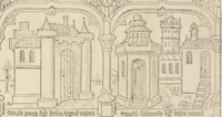 An illustration from Speculum humanae salvationis (1470)