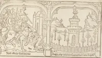 An illustration from Speculum humanae salvationis (1470)
