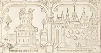 An illustration from Speculum humanae salvationis (1470)
