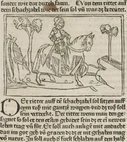 An illustration from De ludo scachorum (1477)