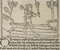 An illustration from De ludo scachorum (1477)