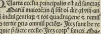 An illustration from Indulgentiae ecclesiarum urbis Romae (1491)