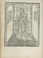 An illustration from Indulgentiae ecclesiarum urbis Romae (1491)