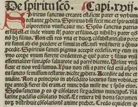 An illustration from De summo bono libri tres Sancti Isidori, Hyspaliensis Episcopi (1492)