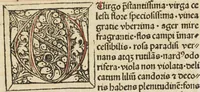 Picture 22 of 25 from Itinerarium seu peregrinatio Beate Virginis [et] Dei genitricis Marie (1490), leaf 62