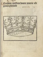An illustration from Corona mistica Beate Marie Virginis gloriose (1492)