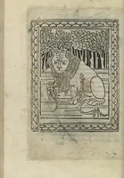 An illustration from Chosi falsa speranza ne martelia, non lassar mai lo certo per lo incerto, se non che del tuo proprio fie diserto (1487)