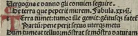 An illustration from Chosi falsa speranza ne martelia, non lassar mai lo certo per lo incerto, se non che del tuo proprio fie diserto (1487)