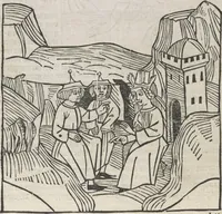An illustration from Itinerarium (1484)