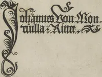 An illustration from Itinerarium (1484)