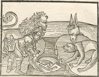 An illustration from Directorium humanae vite, alias Parabole antiquoru[m] sapientu[m] (1488)
