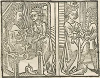 An illustration from Directorium humanae vite, alias Parabole antiquoru[m] sapientu[m] (1488)