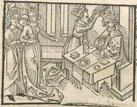 An illustration from Directorium humanae vite, alias Parabole antiquoru[m] sapientu[m] (1488)