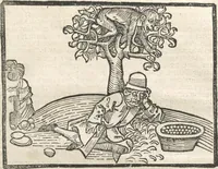 An illustration from Directorium humanae vite, alias Parabole antiquoru[m] sapientu[m] (1488)