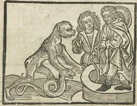 An illustration from Directorium humanae vite, alias Parabole antiquoru[m] sapientu[m] (1488)